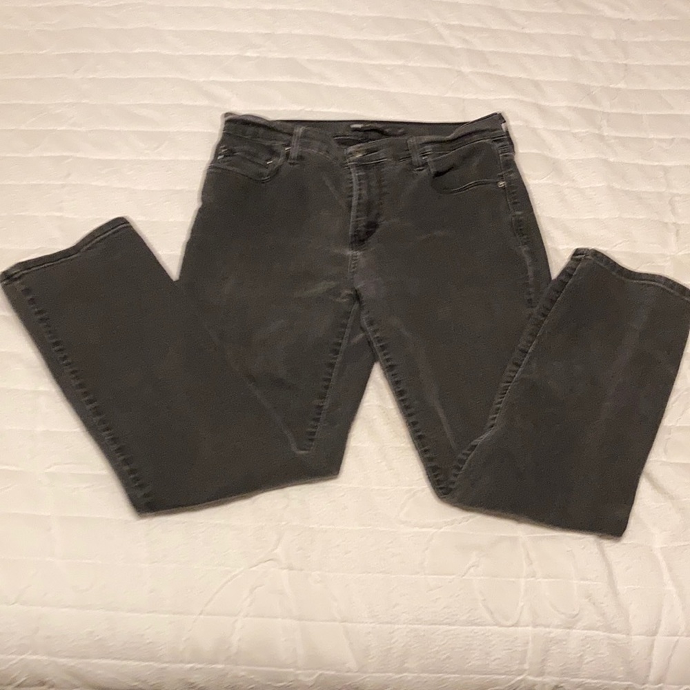 Levi’s 505 straight leg black jeans.